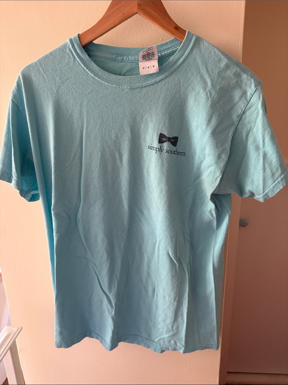 Simply Southern 100% Cotton Light Blue 'Life is Grand' Graphic Tee